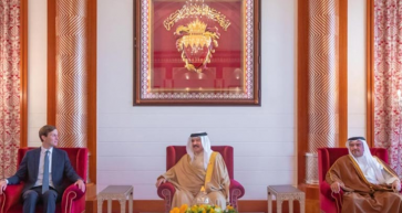 HM the King meets Senior Advisor to the President of the United States, Jared Kushner
