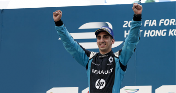 Sebastien Buemi F1 Racing Driver in Bahrain