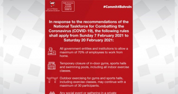 Government outlines latest Covid-19 measures