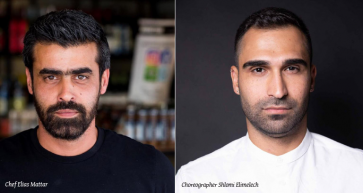 Chef Elias Mattar and Dance Choreographer Shlomi Elimelech