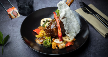 Bo.Sabi located at The Diplomat Radisson Blu Hotel, Residence and Spa