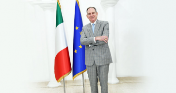 His Excellency Andrea Catalano, the Italian Ambassador